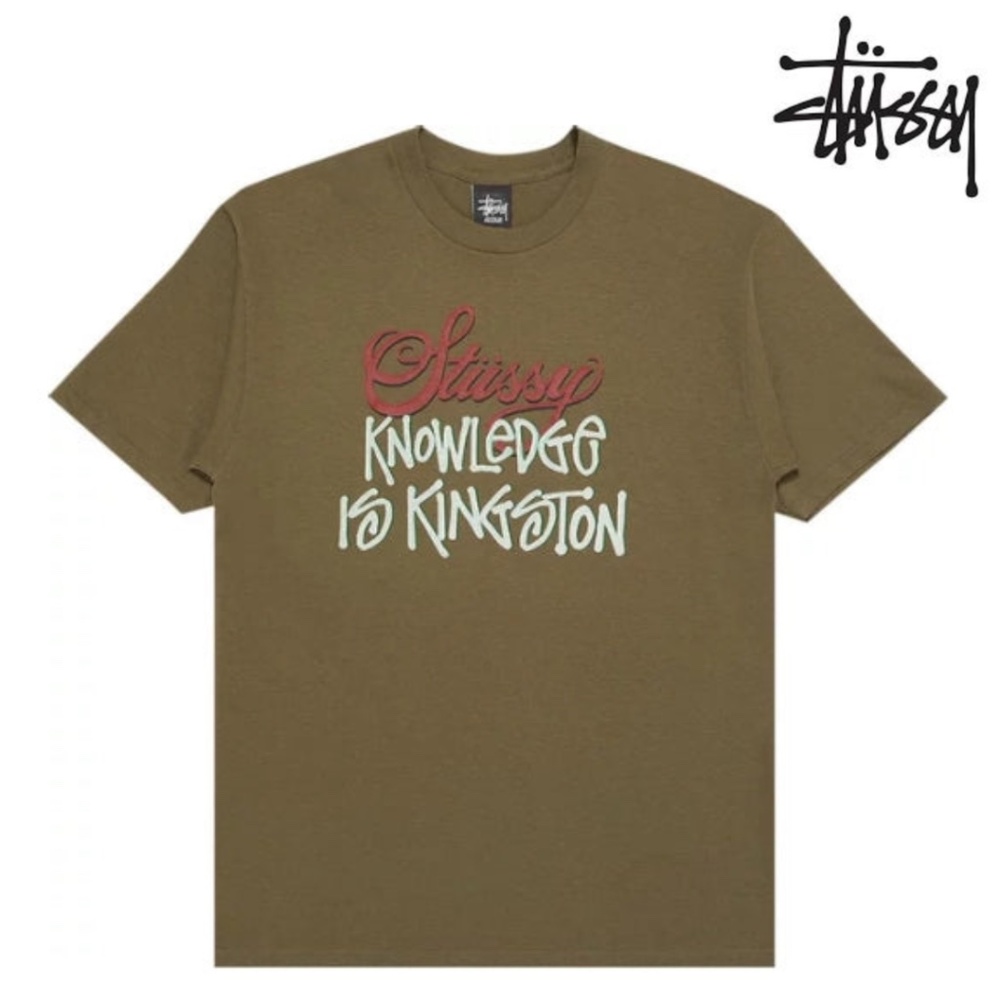 Stussy Knowledge is Kingston Tee